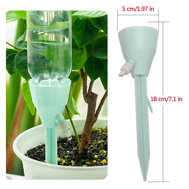 Wonglea New Upgraded Plant Self Watering Spikes,Adjustable Plant Watering Devices with Slow Release Control Switch Water Dripper,Watering Planter Insert,Automatic Plant Waterer for Vacations (3) - Image 2